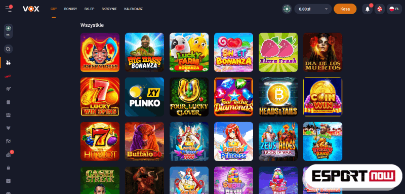 VOX Casino — nowa jakość rozrywki online 0